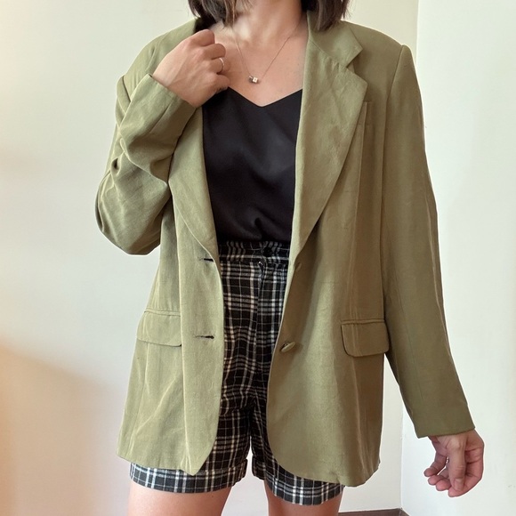 vintage Alfred DUNNER 100% silk blazer - size 14 - Picture 2 of 8